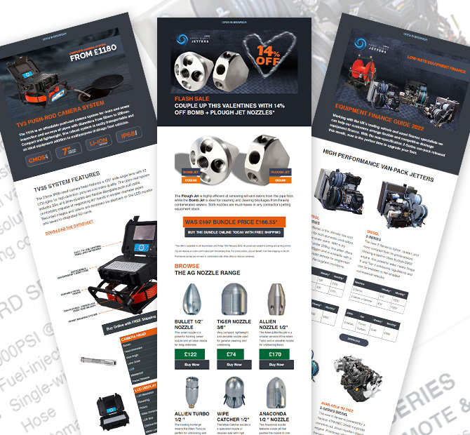 Andy Guest Jetters newsletters